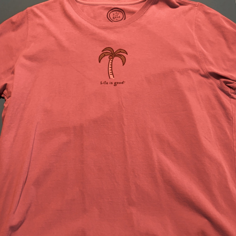 Womens Life is Good XL Tee Shirt
